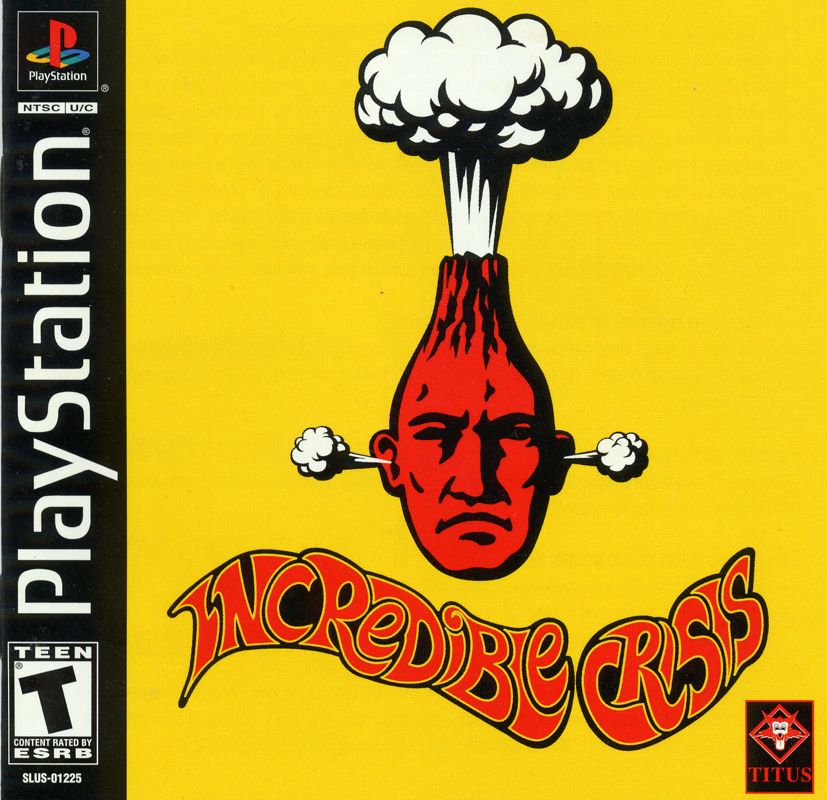 Incredible Crisis box art for Playstation